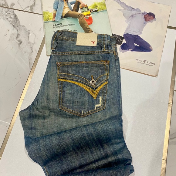 Five Four 90’s Vintage Premium Jeans Sz 34 - Picture 4 of 10